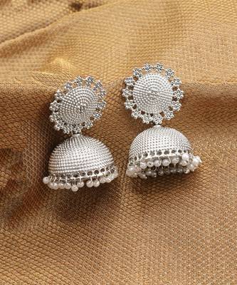Silver Plated  Jhumkas 2