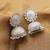 Silver Plated  Jhumkas