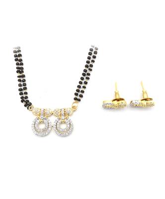 America Diamond Pendant Mangalsutra 6