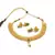 Yellow Gold Alloy necklace sets