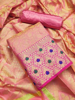 Pink banarasi banarasi salwar 1