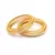 Gold Plated Pearl Bangles Set Of 2