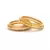 Gold Plated Pearl Bangles Set Of 2