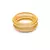Gold Plated Pearl Bangles Set Of 2