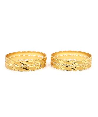 Gold Plated Bangles Set Of 4 3