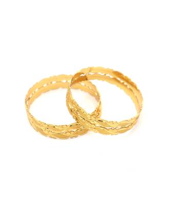 Gold Plated Bangles Set Of 4 5