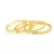 Gold Plated Designer Bangles Set Of 2