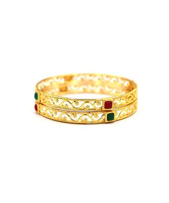 Gold Plated studded jewellery bangles-and-bracelets 7