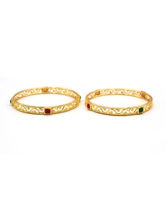 Gold Plated studded jewellery bangles-and-bracelets 8