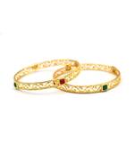 Gold Plated studded jewellery bangles-and-bracelets