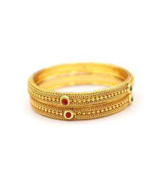 Gold Plated studded jewellery bangles-and-bracelets 4