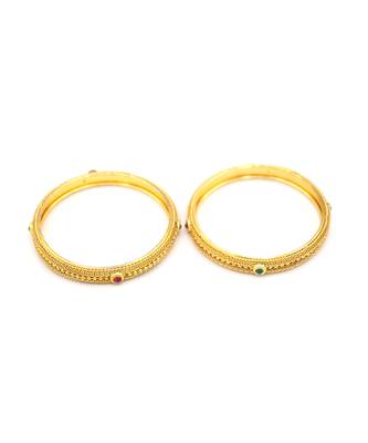 Gold Plated studded jewellery bangles-and-bracelets 8