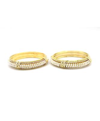 Pearl Bangle Set for Women 7