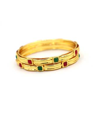 Gold Plated studded jewellery bangles-and-bracelets 5