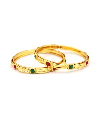 Gold Plated studded jewellery bangles-and-bracelets 6