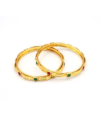 Gold Plated studded jewellery bangles-and-bracelets 8