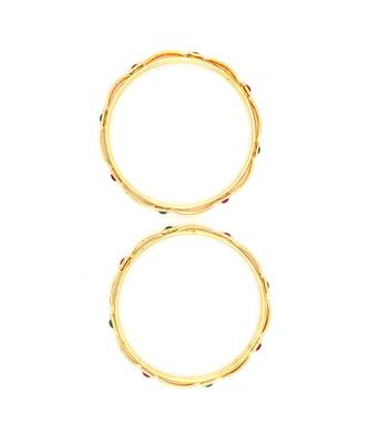 Gold Plated studded jewellery bangles-and-bracelets 9