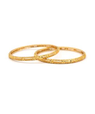 Gold Plated Bangles Set Of 2 5