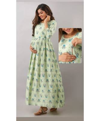 Rayon Maternity kurties (gown ) 3