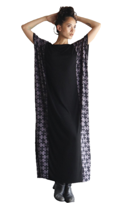 JSDC Printed Rayon Fabric Long Ankle Length Women Kaftan 1