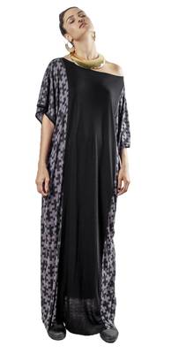 JSDC Printed Rayon Fabric Long Ankle Length Women Kaftan 3