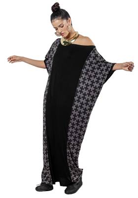JSDC Printed Rayon Fabric Long Ankle Length Women Kaftan 5