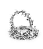 Silver bangles-and-bracelets