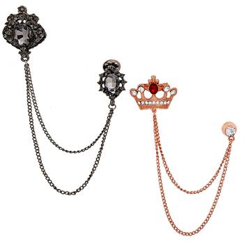 Red brooch 1