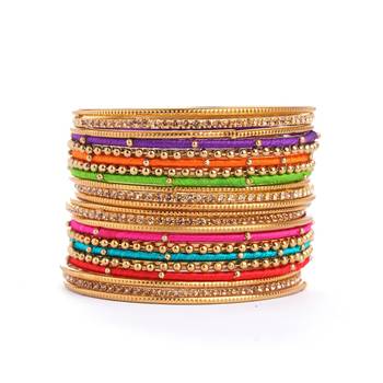Multicolor bangles-and-bracelets 1