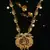 Yellow Gold Alloy necklace sets