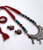 Pink agate necklaces