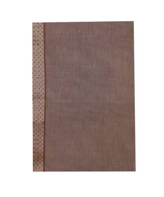 Pink Maheshwari Handloom  Cotton Saree Contract Blouse 3