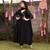 Ethnic Designer Women's Rayon Anarkali Kurti With Dupatta & Palazzo Set