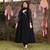 Ethnic Designer Women's Rayon Anarkali Kurti With Dupatta & Palazzo Set