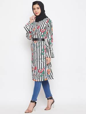 Multicolor printed crepe islamic-tunics 2