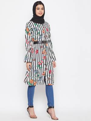 Multicolor printed crepe islamic-tunics 3