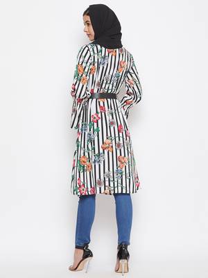 Multicolor printed crepe islamic-tunics 4
