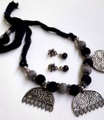 Black agate necklaces