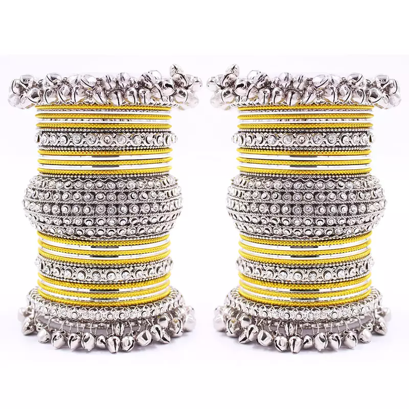Yellow bangles-and-bracelets