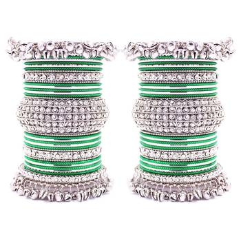Green bangles-and-bracelets 1