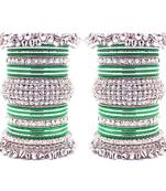 Green bangles-and-bracelets