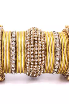 Yellow bangles-and-bracelets