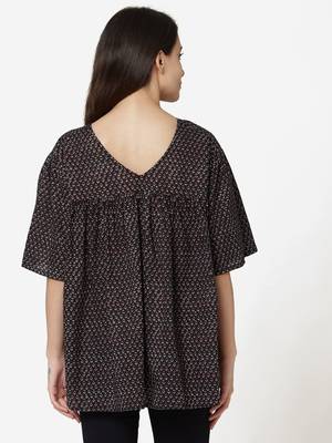 Black Cotton  tunic 2