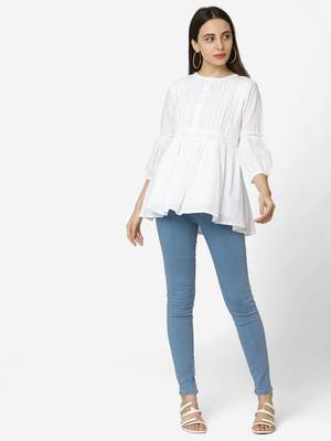 White Cotton  tunic 1