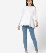 White Cotton  tunic