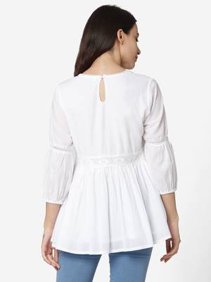 White Cotton  tunic 2