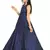 Kids Blue Long Maxi Gown Dress