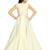 Kids Cream Gown For Girls 
