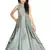 Kids Grey Maxi Gown Dress 