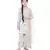 PS Kids Aqua Colour Printed Cotton Kurta with Palazzo and Blush Colour Net Dupatta for Girls